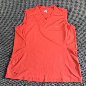 Nike FitDry Orange Small Tank Top